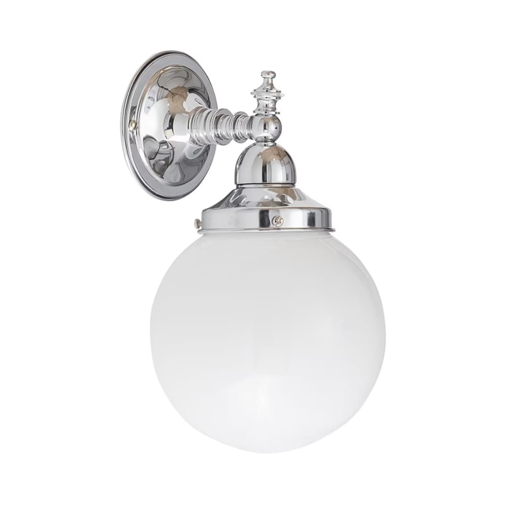 Interior Wall Light / Sconce Koscina Wall Light with Sphere Opal Glass