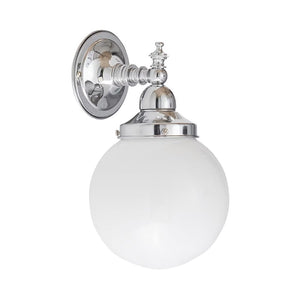 Interior Wall Light / Sconce Koscina Wall Light with Sphere Opal Glass