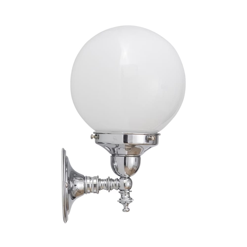Interior Wall Light / Sconce Koscina Wall Light with Sphere Opal Glass