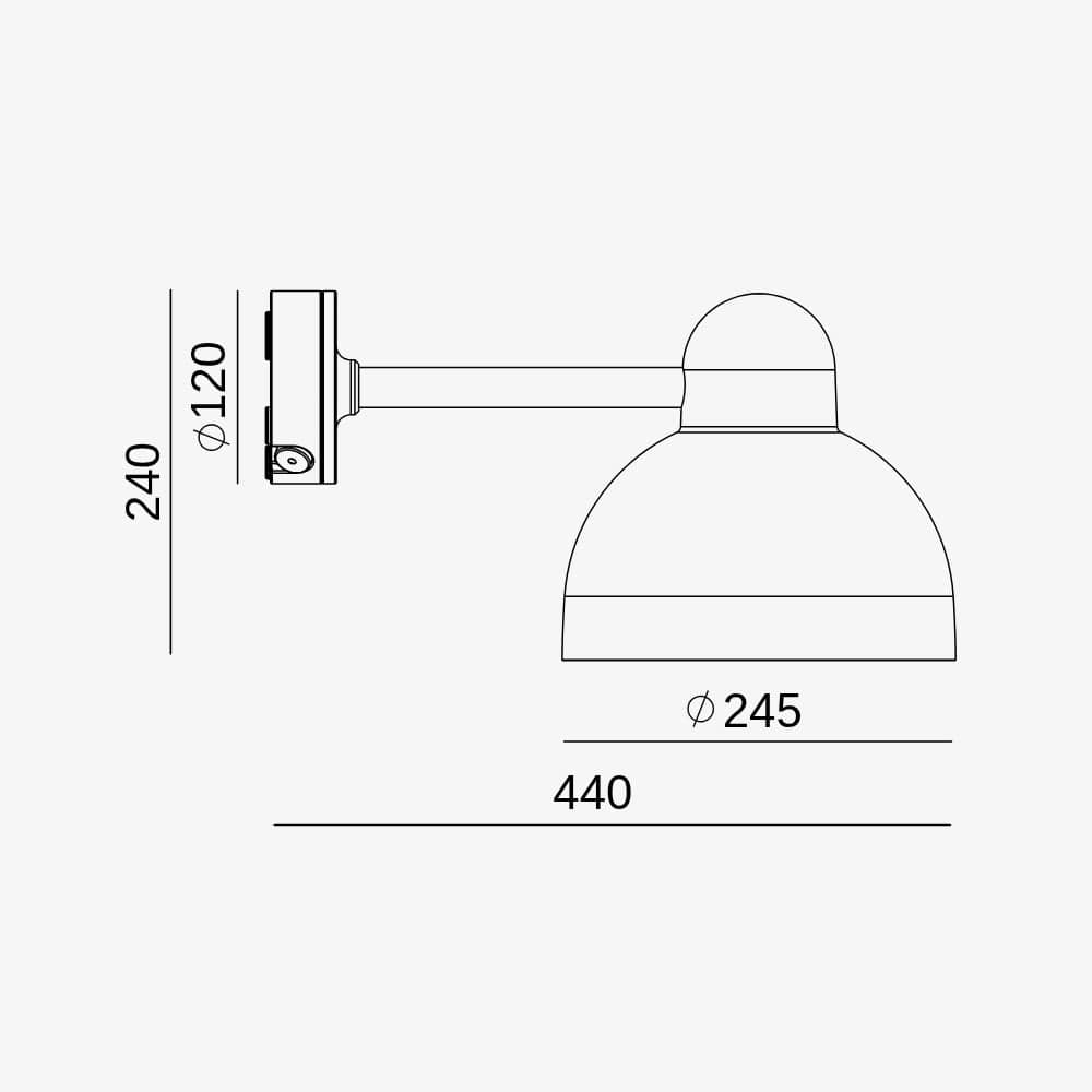 Exterior Wall Light Koster Wall Light