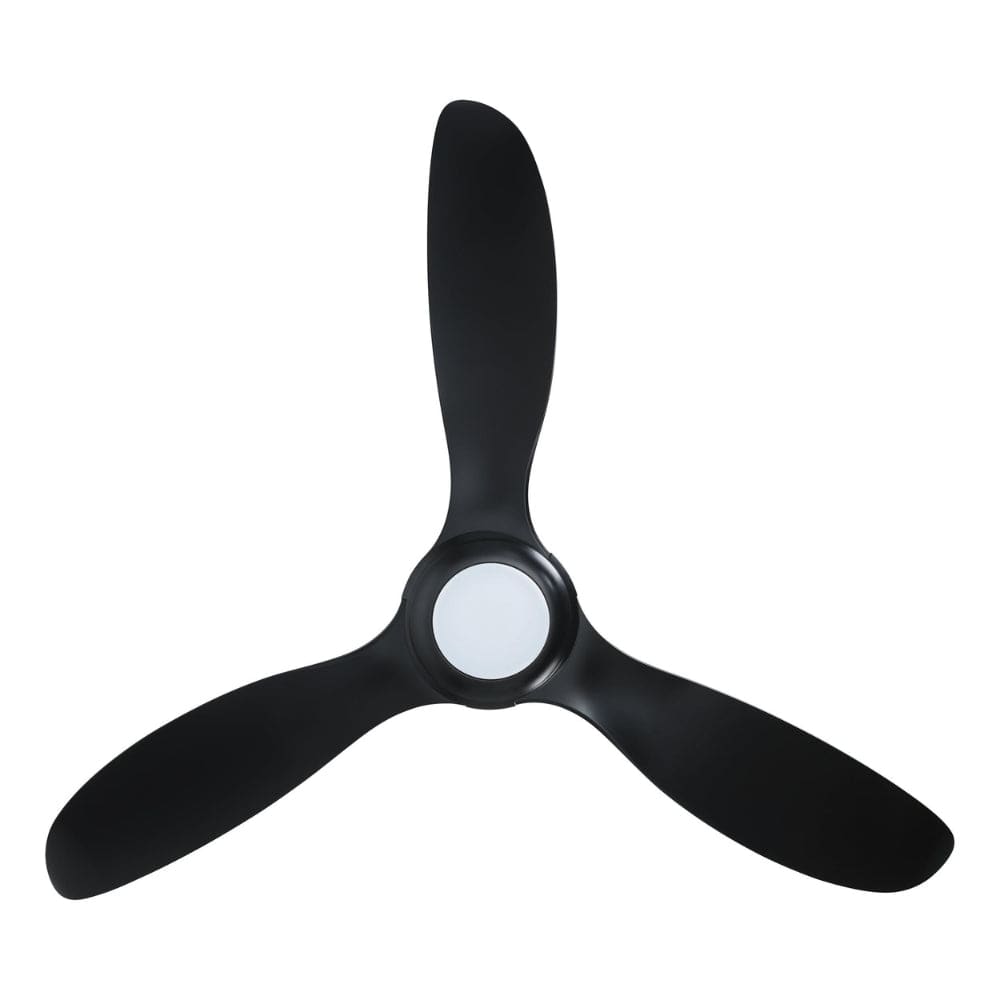 With Light Kurrawa Ceiling Fan Matte Black - With Light