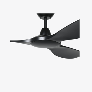 Without Light Kurrawa Ceiling Fan Matte Black