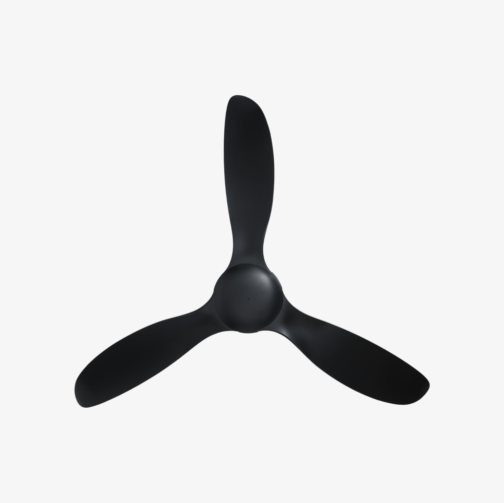 Without Light Kurrawa Ceiling Fan Matte Black