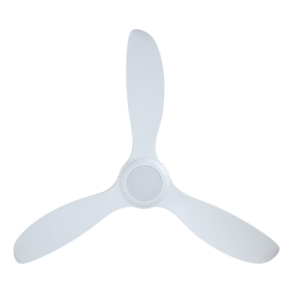 With Light Kurrawa Ceiling Fan Matte White with Light