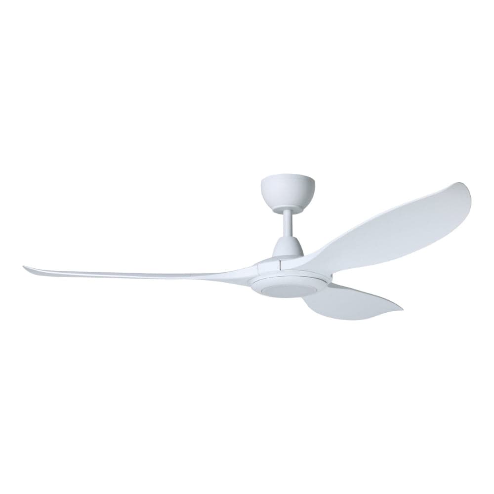 With Light Kurrawa Ceiling Fan Matte White with Light