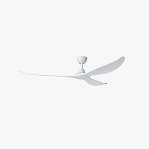 Without Light Kurrawa Ceiling Fan Matte White