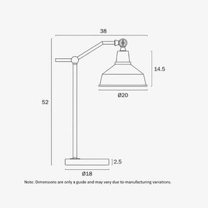 Task Lighting Kylan 20 Table Lamp