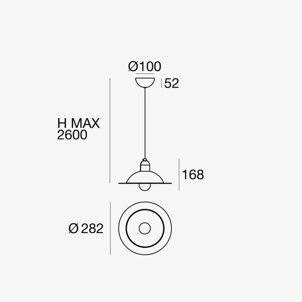 Interior Pendant Lampiatta - 1971 - Jonathan De Pas, Donato D’Urbino, Paolo Lomazzi