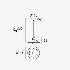 Interior Pendant Lampiatta - 1971 - Jonathan De Pas, Donato D’Urbino, Paolo Lomazzi