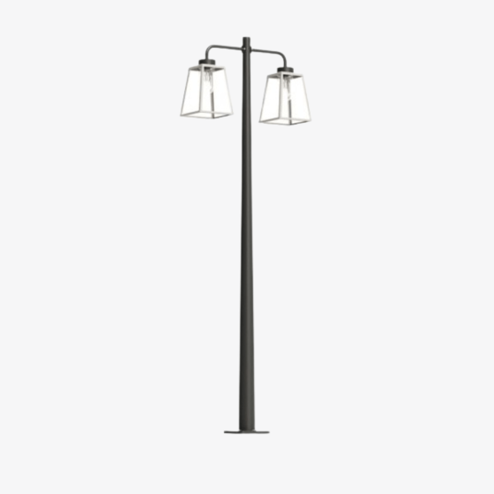 Post Lights Lampiok 2 N° 5 Pole Double Heads Post Light
