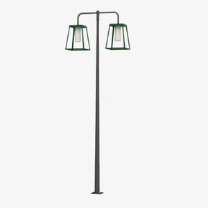 Post Lights Lampiok 4 N° 6 Pole Double Heads Post Light