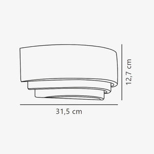 Interior Wall Light / Sconce Lancio Oblong Wall Light