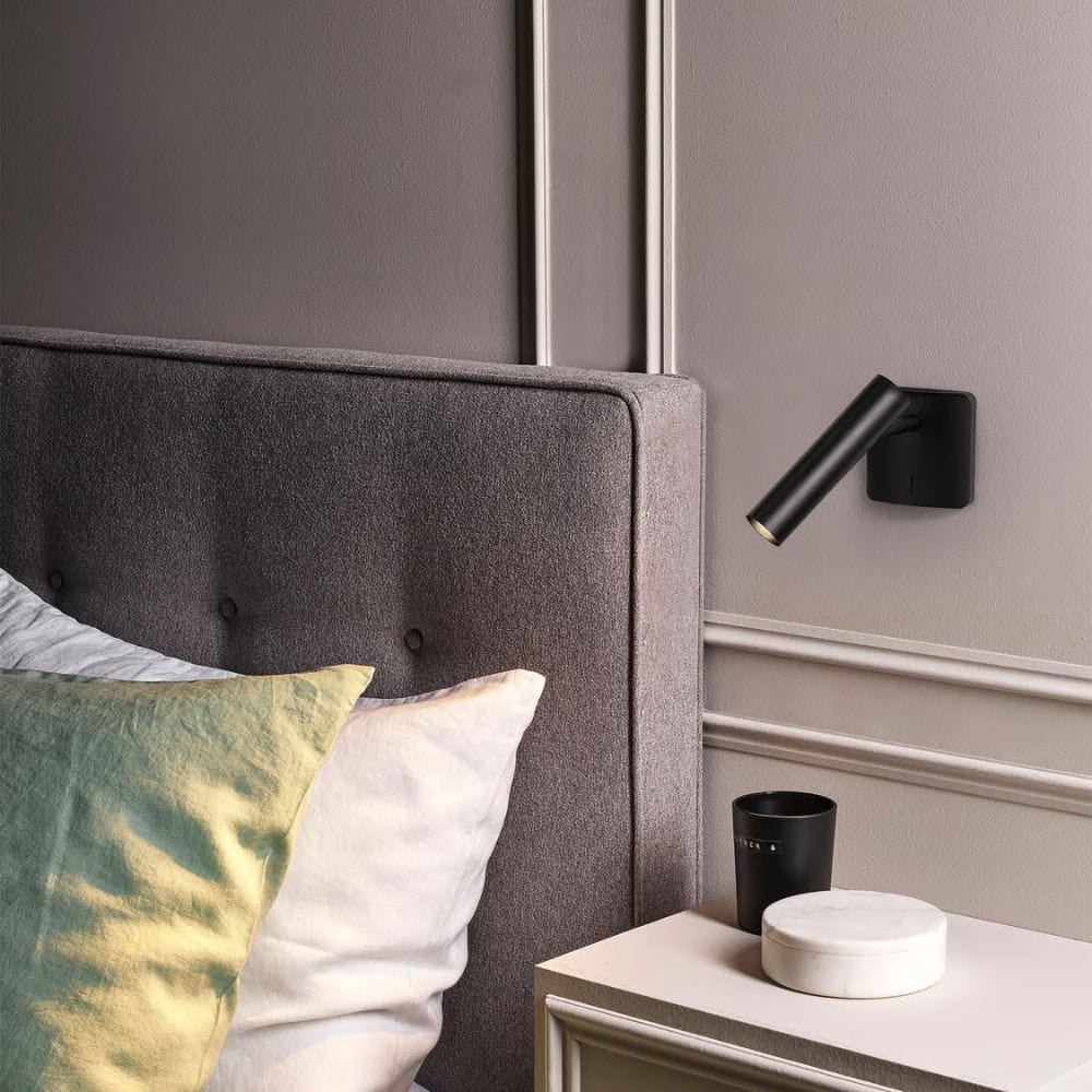 Bedside Wall Lights Leda Single Wall Light