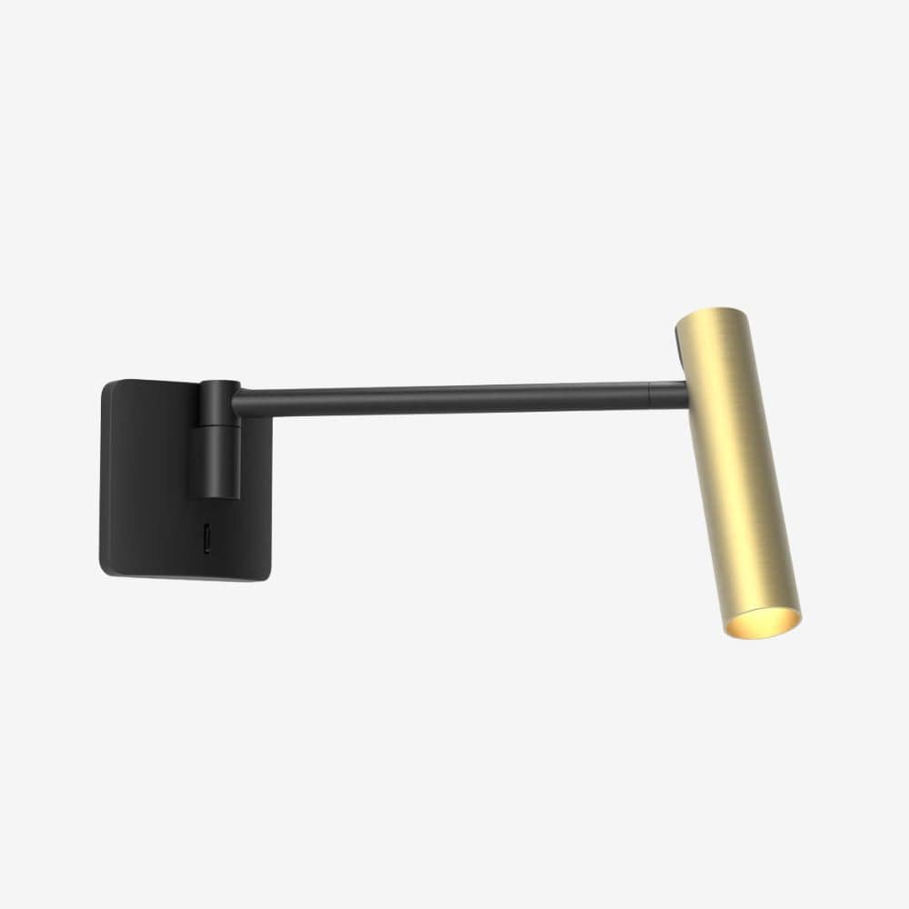 Bedside Wall Lights Leda Swing Arm Wall Light