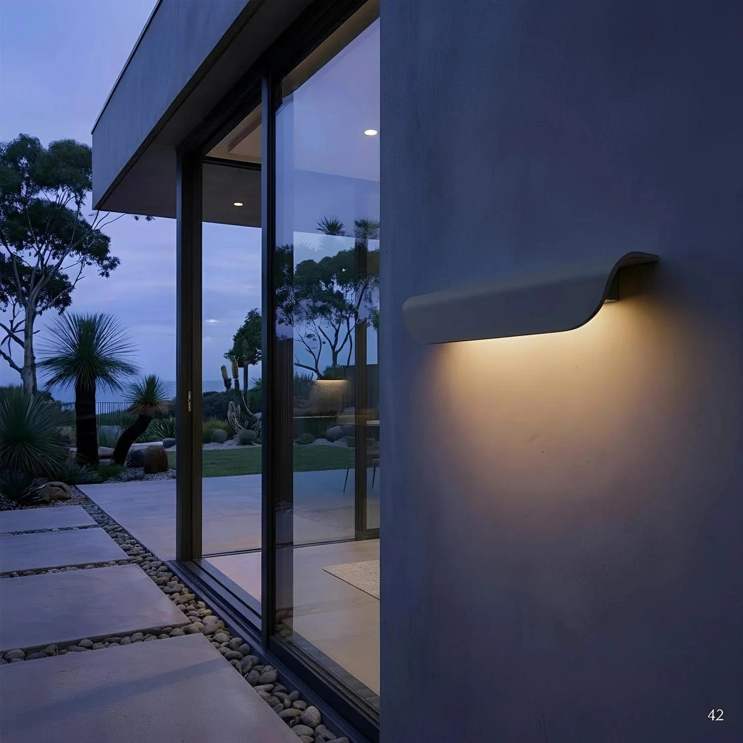 Exterior Wall Light Ledge Cement Wall Washer
