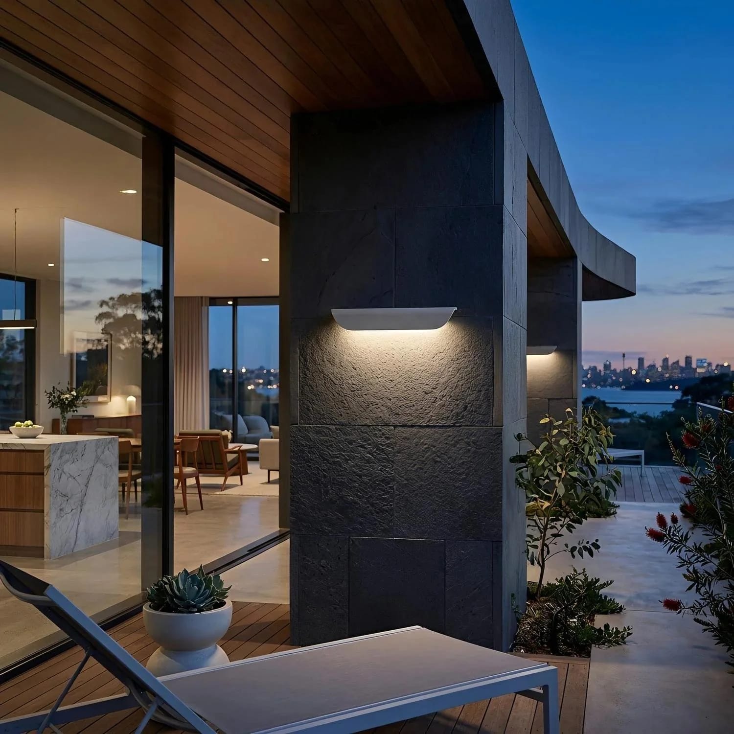 Exterior Wall Light Ledge Cement Wall Washer