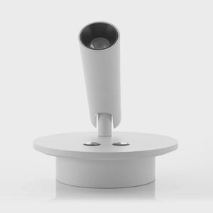 Interior Wall Light / Sconce Lesen White Single Adjustable Wall Light with Back Light