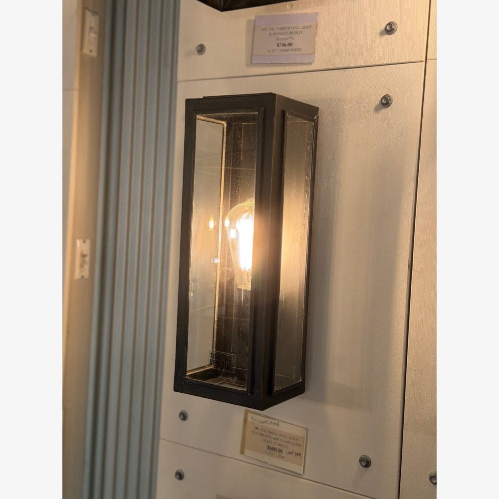 Exterior Wall Light Lille Small Exterior Wall Light - CLEARANCE (Ex-display)