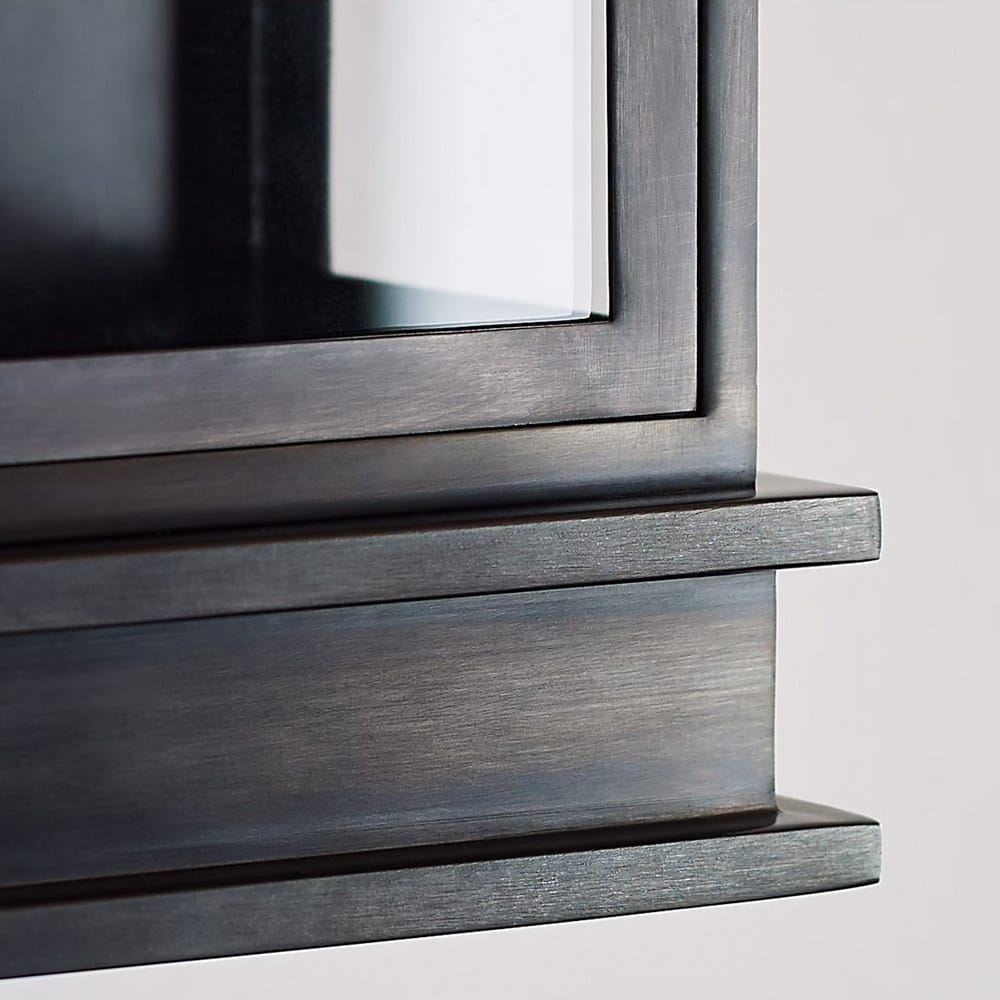 Exterior Wall Light Linear Lantern Tall