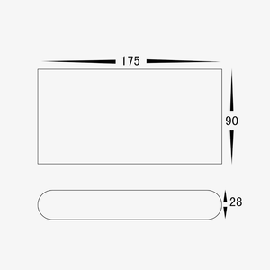 Step Lights Lisse 10W Up & Down Step Light - 240V