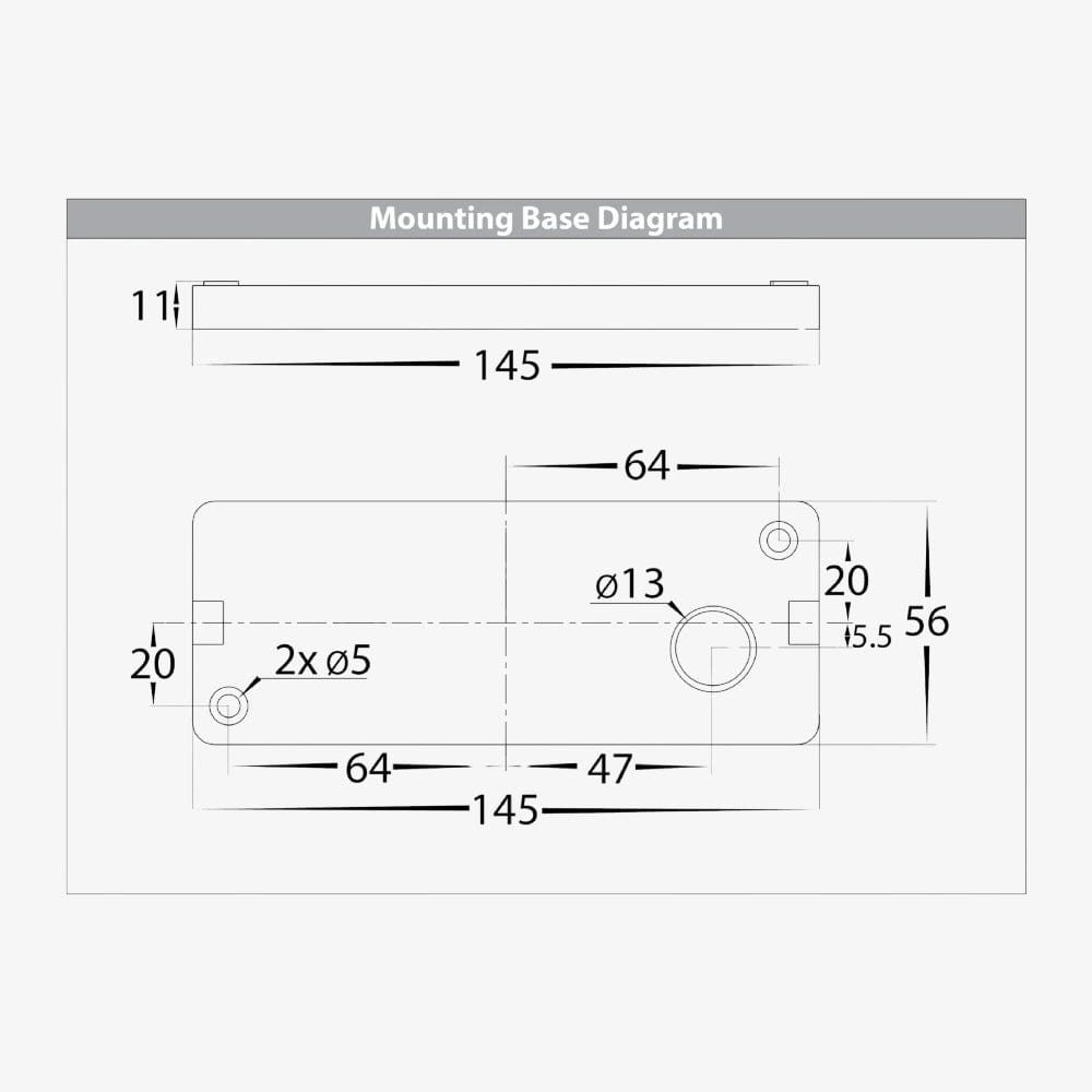 Step Lights Lisse 6W Down Step Light - 240V