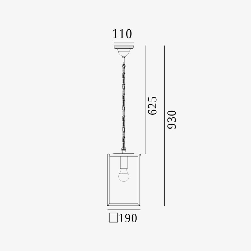 Exterior Pendant Lofoten Chain Pendant