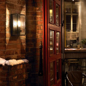 Exterior Wall Light Lofoten Flush Wall Light