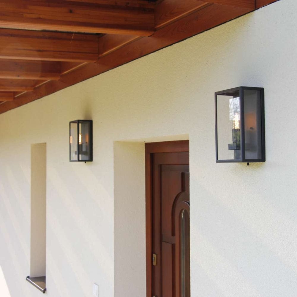 Exterior Wall Light Lofoten Flush Wall Light