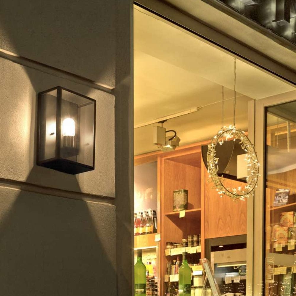 Exterior Wall Light Lofoten Flush Wall Light