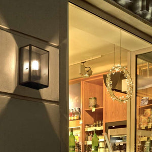 Exterior Wall Light Lofoten Flush Wall Light