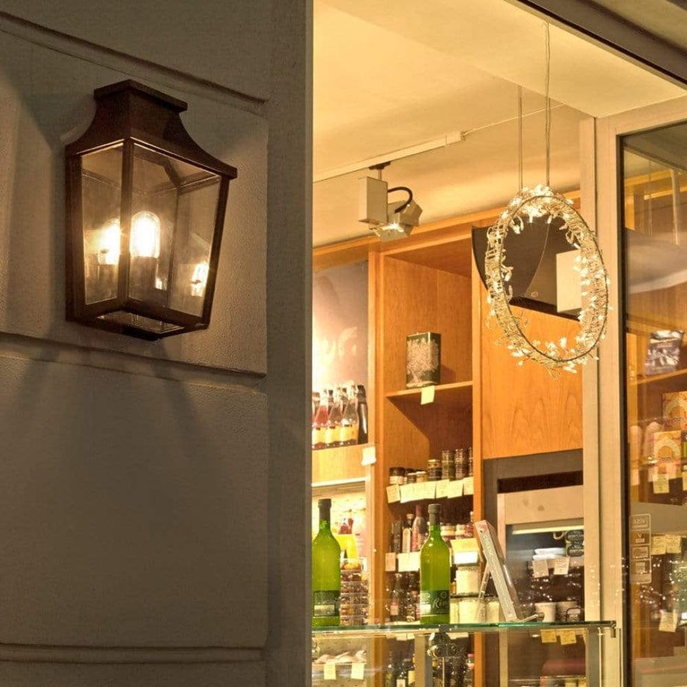 Exterior Wall Light London Flush Wall Light