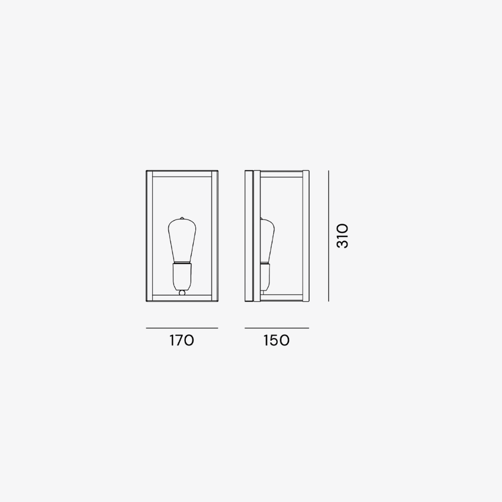 Interior Wall Light / Sconce London Wall Light