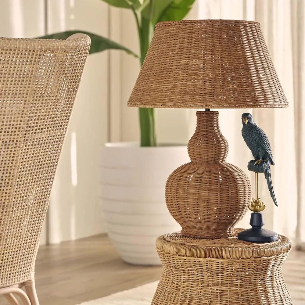 Table Lamps Long Island Rattan Table Lamp