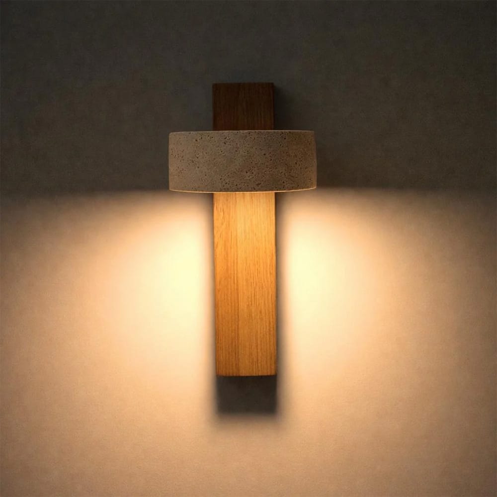 Bedside Wall Lights Loom Stone Adjustable Wall Light