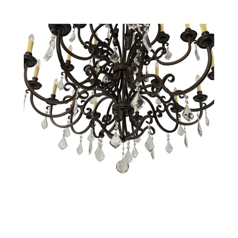 Chandelier Louis 15th Chandelier with Cream Candle Covers