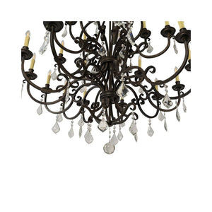 Chandelier Louis 15th Chandelier with Cream Candle Covers