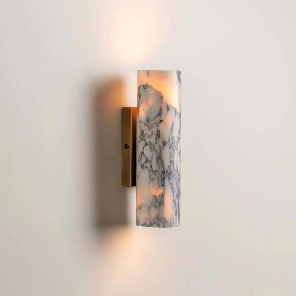 Interior Wall Light / Sconce Lova Calacatta Marble Wall Sconce