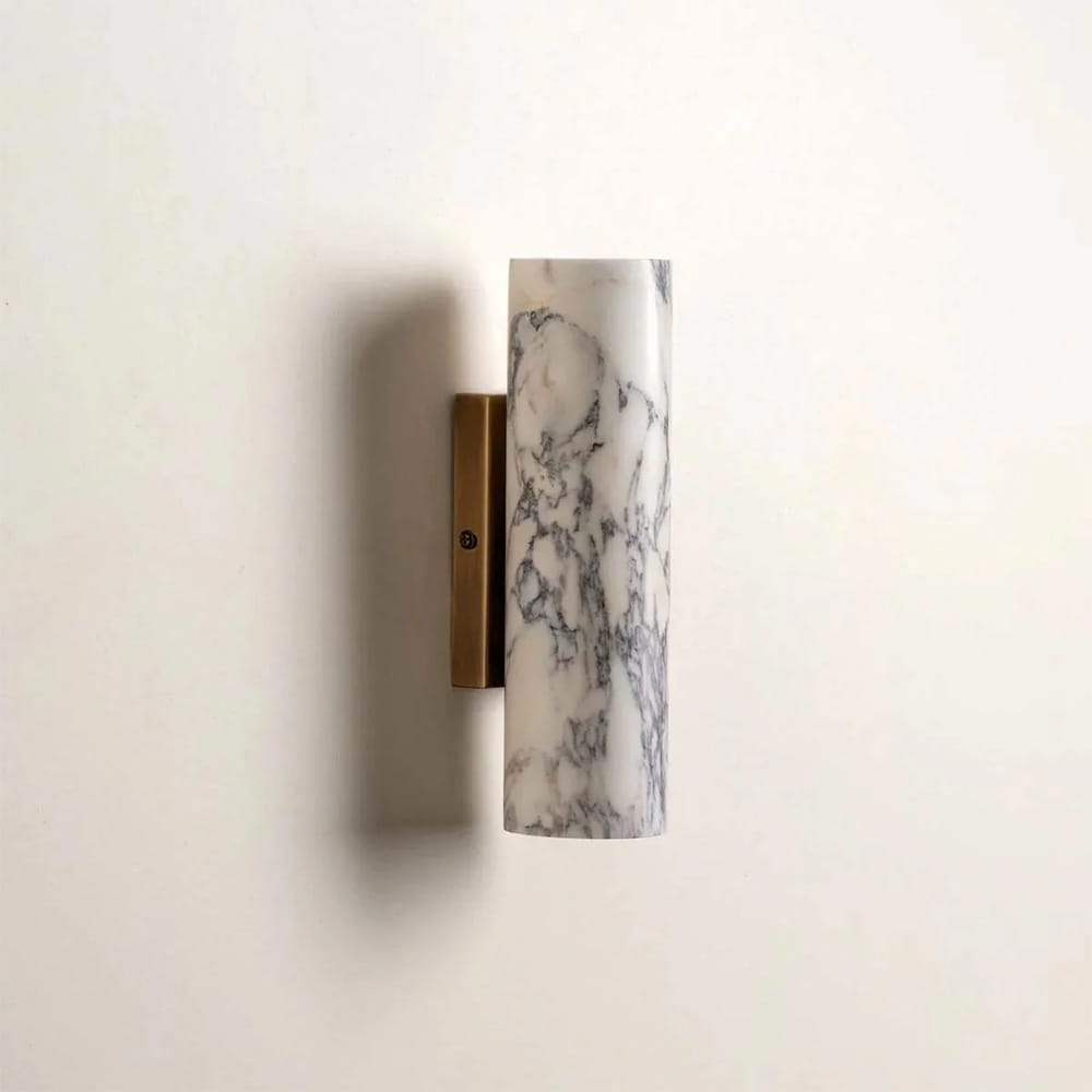 Interior Wall Light / Sconce Lova Calacatta Marble Wall Sconce