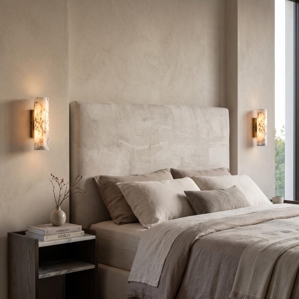 Interior Wall Light / Sconce Lova Calacatta Marble Wall Sconce