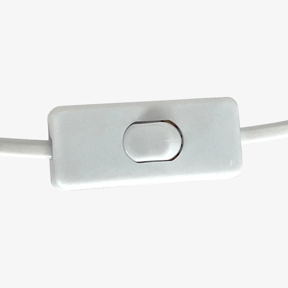 Table Lamps Lucca Blue & White Jar Shaped Lamp & Shade