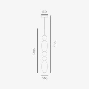 Interior Pendant Lumiere-3 SP Pendant Light