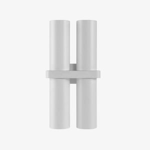 Exterior Wall Light Luz Solid Brass TRI Colour Double Up & Down Wall Pillar Lights