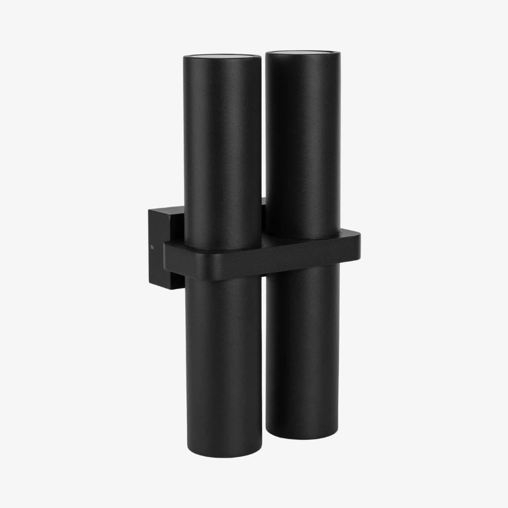 Exterior Wall Light Luz Solid Brass TRI Colour Double Up & Down Wall Pillar Lights