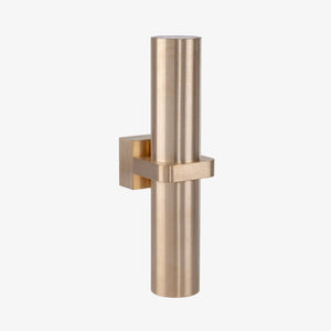 Exterior Wall Light Luz Solid Brass TRI Colour Single Up & Down Wall Pillar Lights
