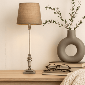 Table Lamps Lyon Candlestick Table Lamp Base - Base Only