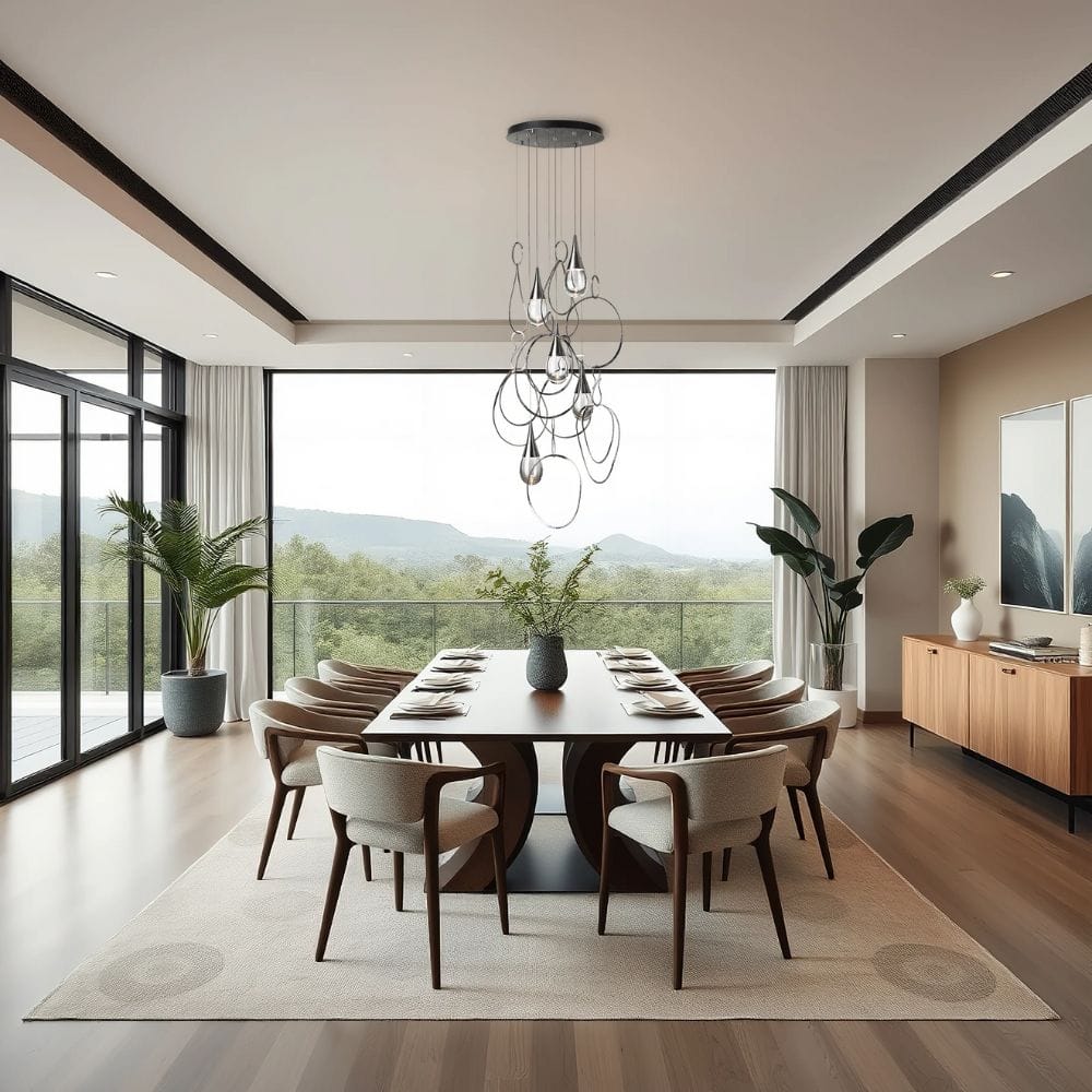 Interior Pendant Lyric 5 Light Round Pendant