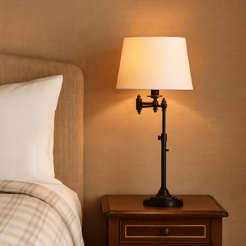 Macleay Swing Arm Table Lamp Base Only Urban Lighting