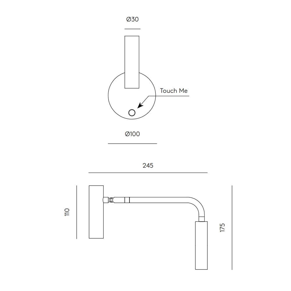 Bedside Wall Lights Maho Wall Light