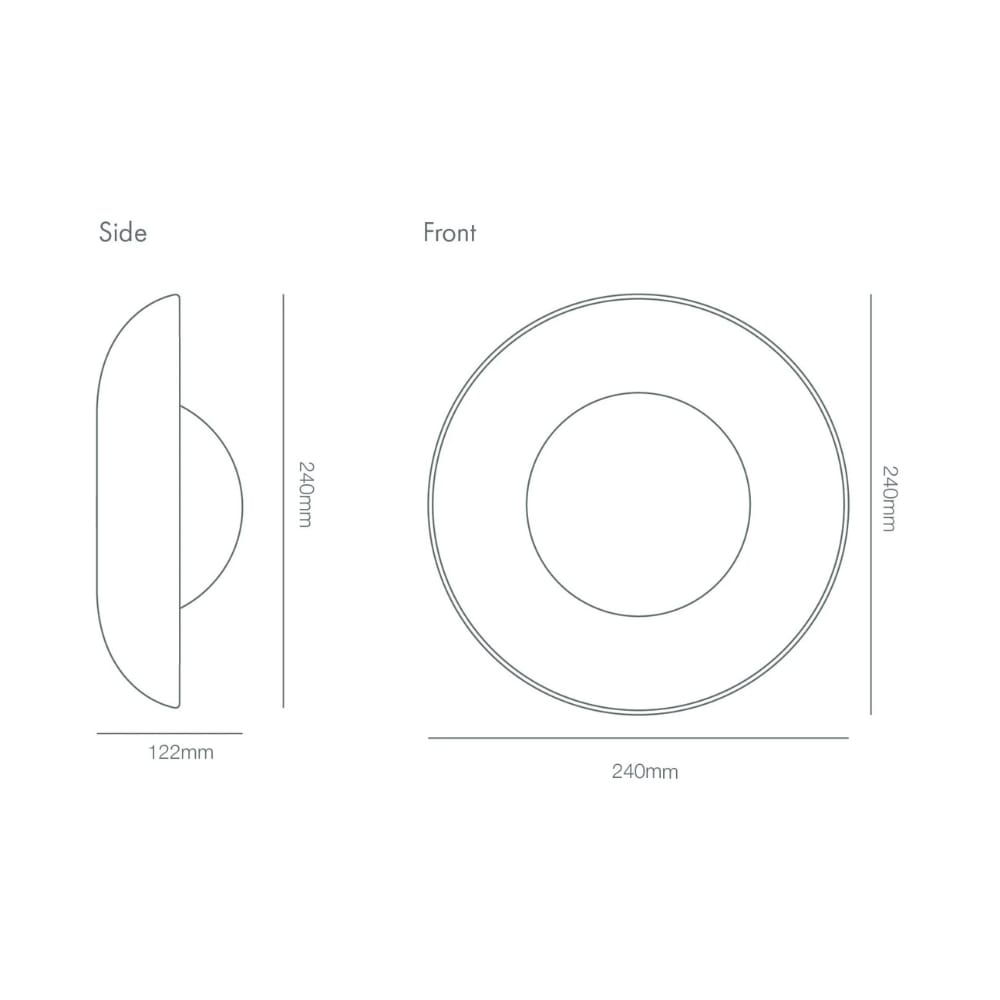 Interior Wall Light / Sconce Mani Wide - Sconce