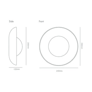 Interior Wall Light / Sconce Mani Wide - Sconce